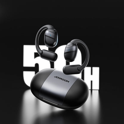 Manos libres Bluetooth Joyroom Open Ear JR-OE4, TWS, Negro
