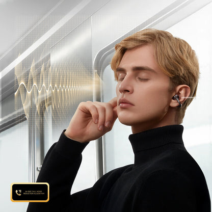 Manos libres Bluetooth Joyroom Openfree JR-OE3, TWS, Negro