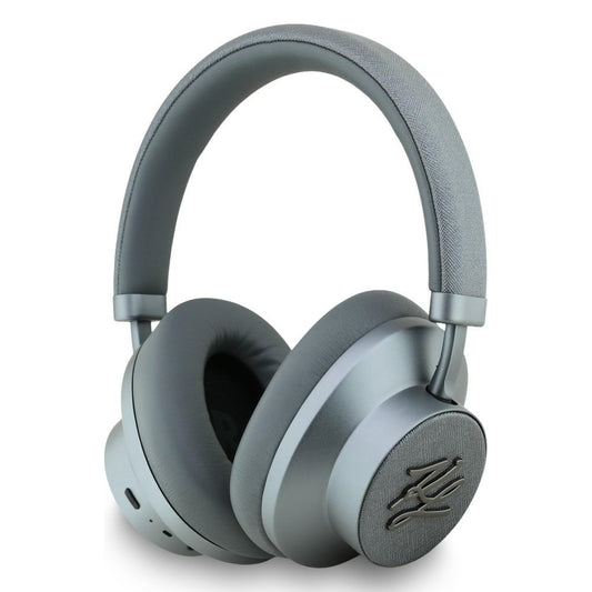 Manos libres Bluetooth Karl Lagerfeld Grained Initials, A2DP, ANC, Gris