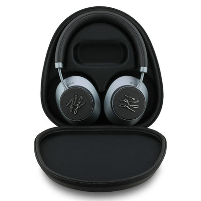 Manos libres Bluetooth Karl Lagerfeld Grained Initials, A2DP, ANC, Negro