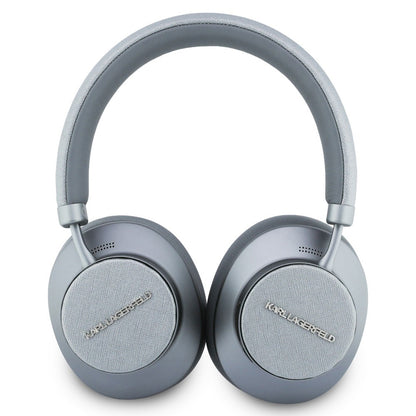 Handsfree Bluetooth Karl Lagerfeld Saffiano Elongado, A2DP, ANC, Gris
