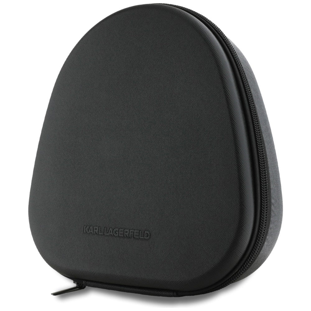 Handsfree Bluetooth Karl Lagerfeld Saffiano Elongado, A2DP, ANC, Gris