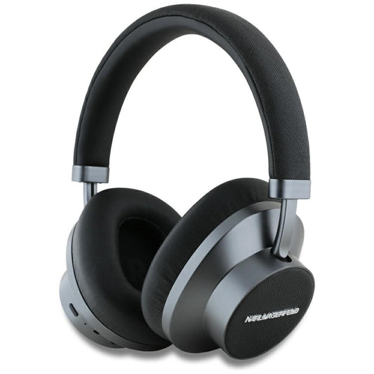 Manos libres Bluetooth Karl Lagerfeld Saffiano Elongated, A2DP, ANC, Negro