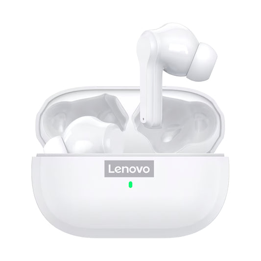 Manos libres Bluetooth Lenovo LP1S, TWS, Blanco 