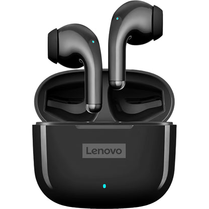 Handsfree Bluetooth Lenovo LP40 Pro, TWS, Negru