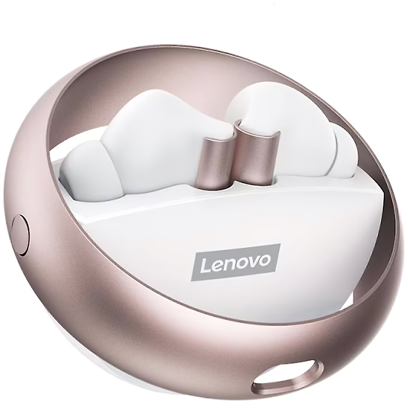 Manos libres Bluetooth Lenovo LP60, TWS, Blanco 