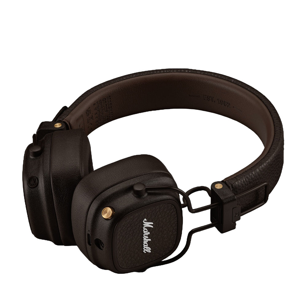Manos libres Bluetooth Marshall Major V, A2DP, Marrón