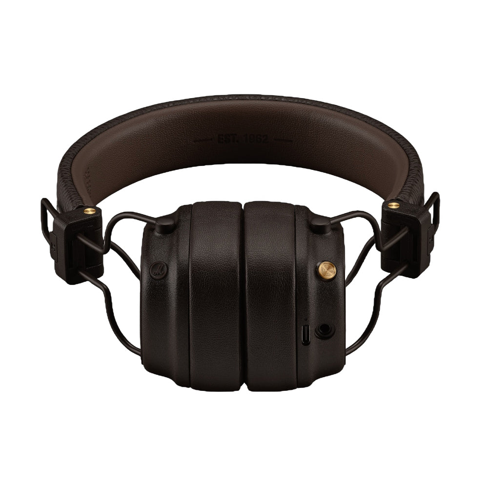 Manos libres Bluetooth Marshall Major V, A2DP, Marrón