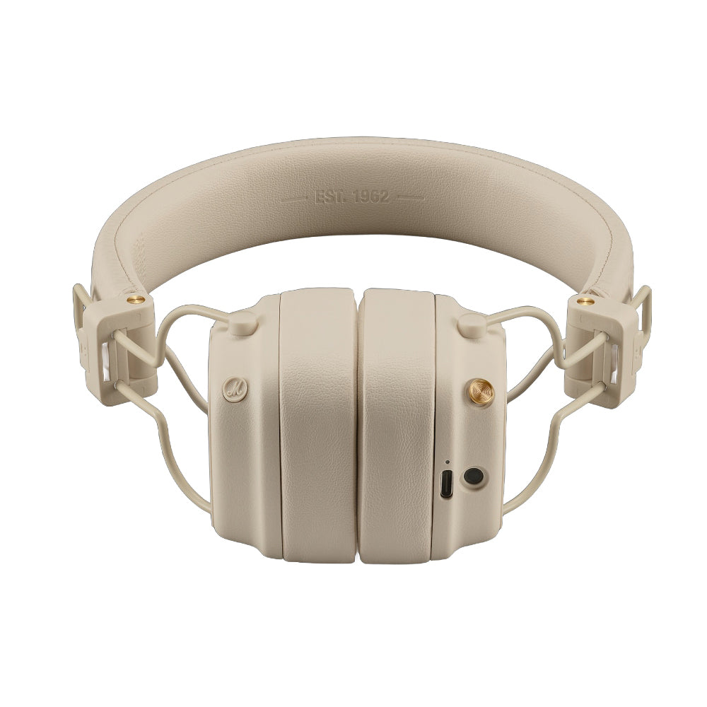 Manos libres Bluetooth Marshall Major V, A2DP, Blanco