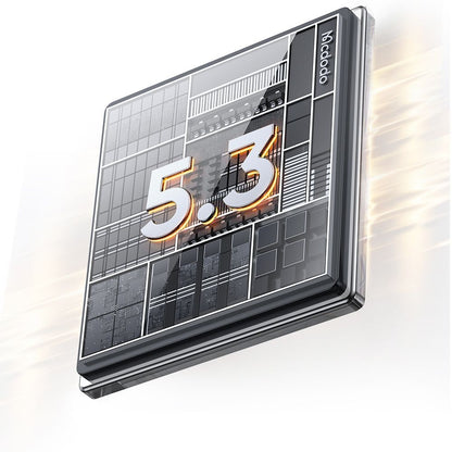 Manos libres Bluetooth McDodo HP-1400 T01, A2DP, ANC, Negro