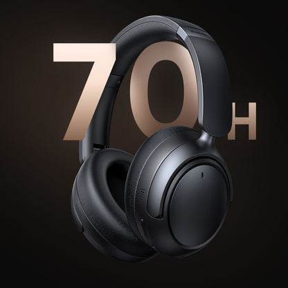 Manos libres Bluetooth McDodo HP-1400 T01, A2DP, ANC, Negro