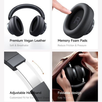 Handsfree Bluetooth McDodo HP-5820 T03, A2DP, ANC, Negro