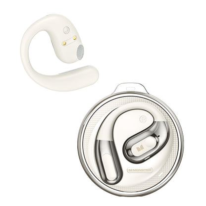 Manos libres Bluetooth Monster AC330 AI Traducción, TWS, Blanco