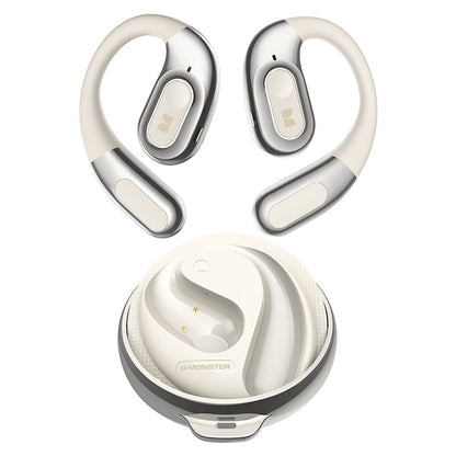 Manos libres Bluetooth Monster AC330 AI Traducción, TWS, Blanco