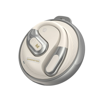 Manos libres Bluetooth Monster AC330 AI Traducción, TWS, Blanco
