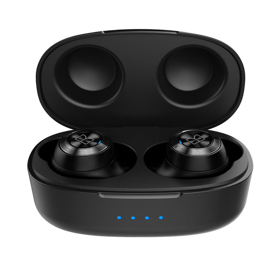 Manos libres Bluetooth Monster Achieve 100 AirLinks, TWS, Negro