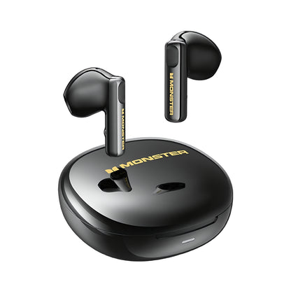 Manos libres Bluetooth Monster N-Lite 209, TWS, Negro