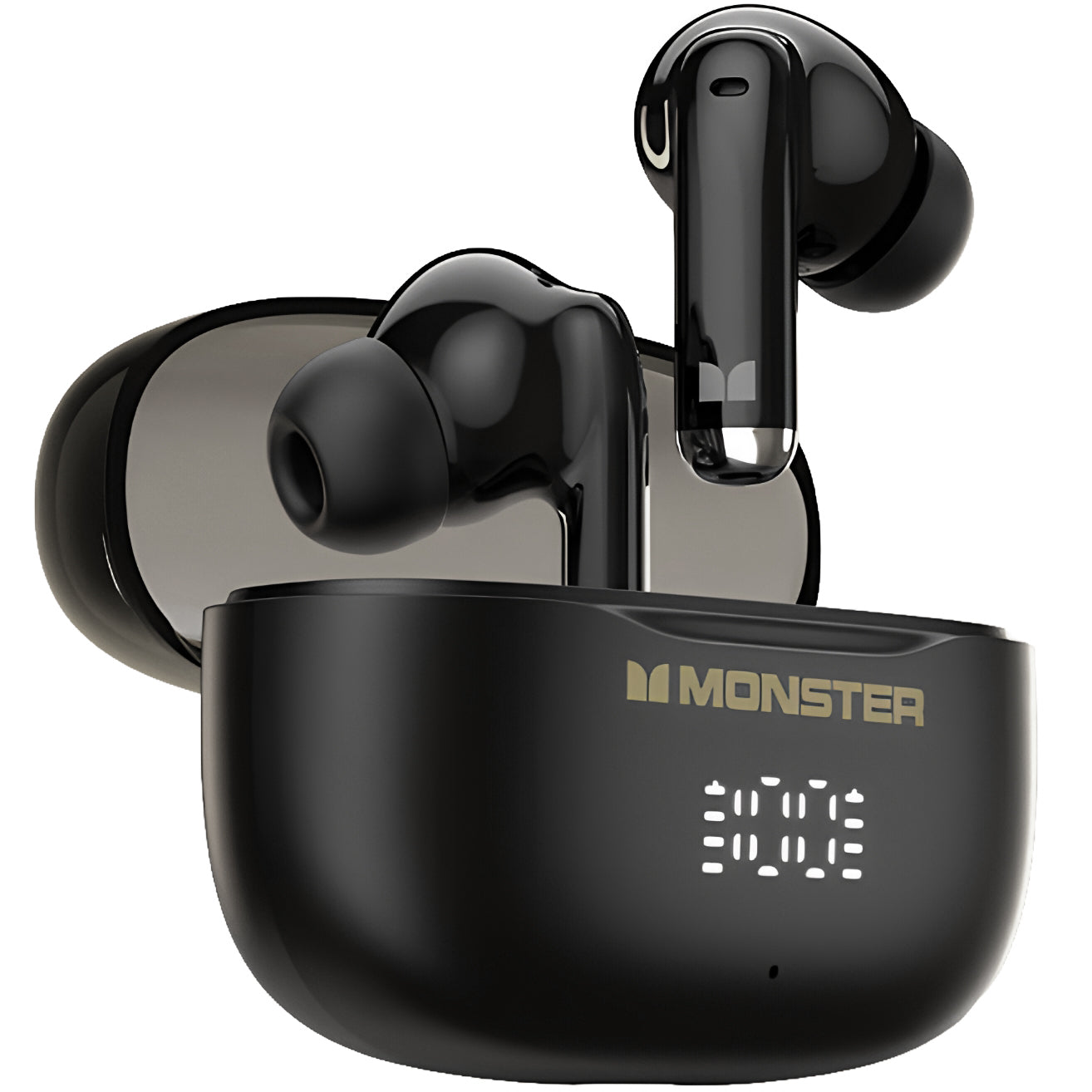 Manos libres Bluetooth Monster N-Lite 300, TWS, Negro