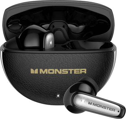 Manos libres Bluetooth Monster N-Lite 310, TWS, Negro