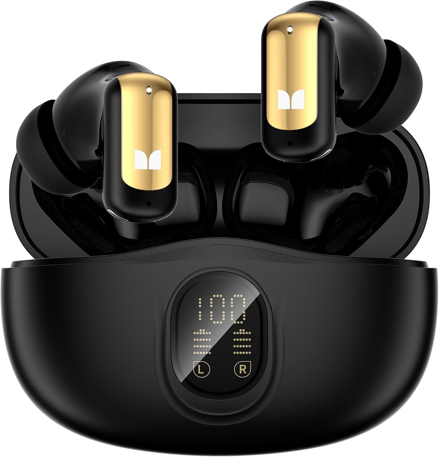 Manos libres Bluetooth Monster N-Lite 217, TWS, Negro