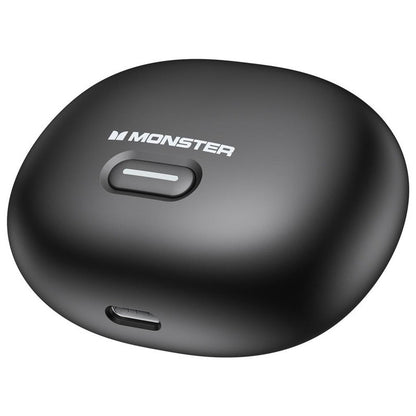 Manos libres Bluetooth Monster N-Lite 206, TWS, Negro