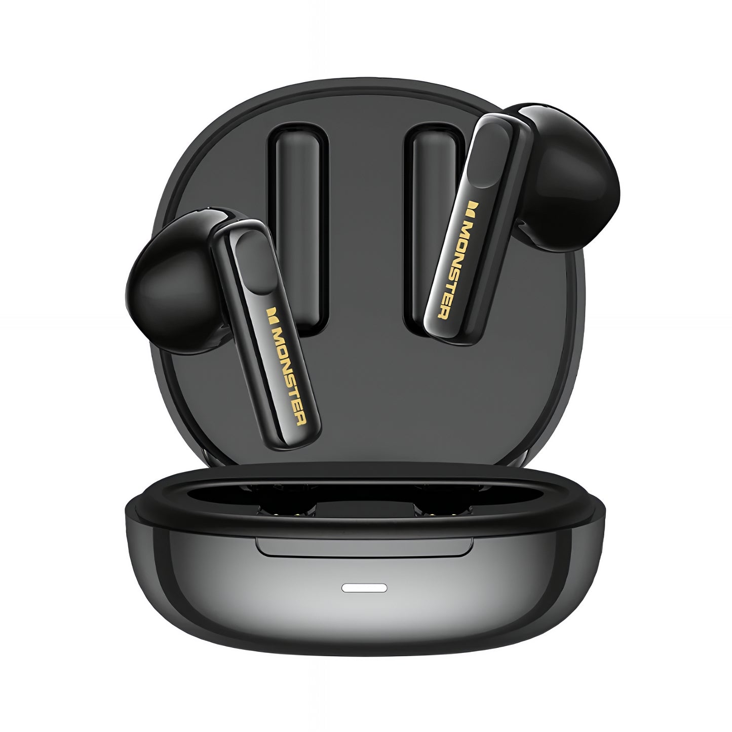 Manos libres Bluetooth Monster N-Lite 209, TWS, Negro