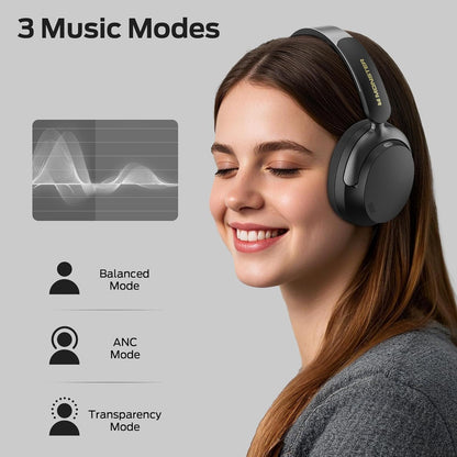Manos libres Bluetooth Monster Persona 3rd, MultiPoint, A2DP, ANC, Negro