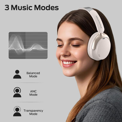 Manos libres Bluetooth Monster Persona 3rd, MultiPoint, A2DP, ANC, Blanco