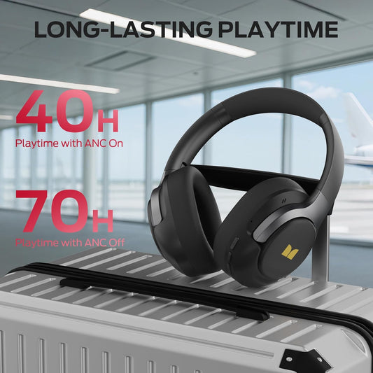 Bluetooth Handsfree Monster Persona 5th, MultiPoint, A2DP, ANC, Black