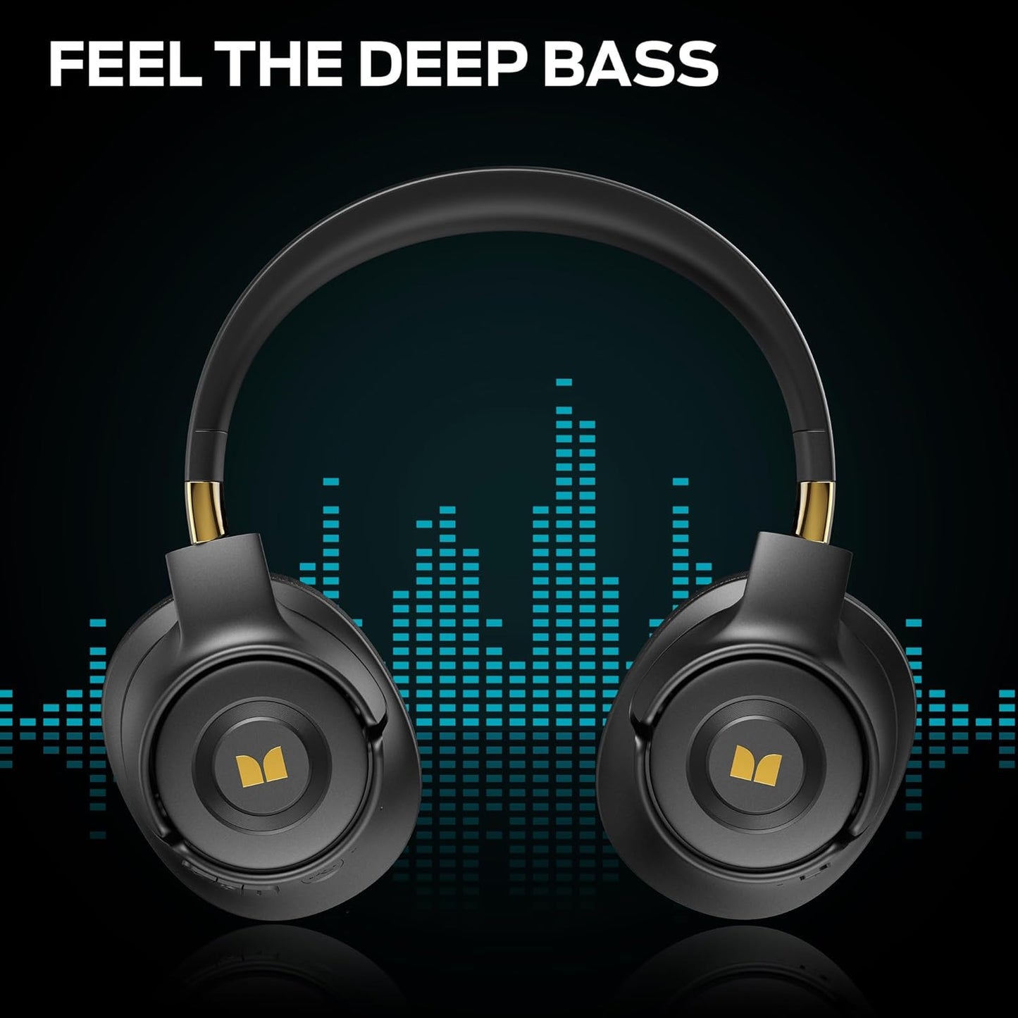 Manos libres Bluetooth Monster Persona SE, A2DP, ANC, Negro