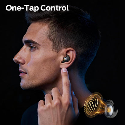 Manos libres Bluetooth Monster Sleep Ear100, TWS, Negro