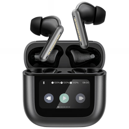 Manos libres Bluetooth Monster TH300, TWS, Negro