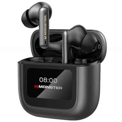 Manos libres Bluetooth Monster TH300, TWS, Negro