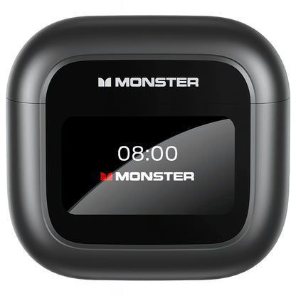 Manos libres Bluetooth Monster TH300, TWS, Negro