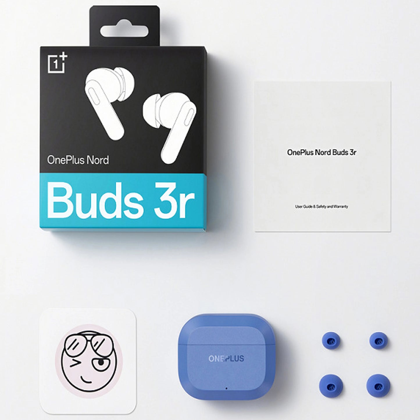 Handsfree Bluetooth OnePlus Nord Buds 3R, TWS, MultiPoint, Azul 5481159040