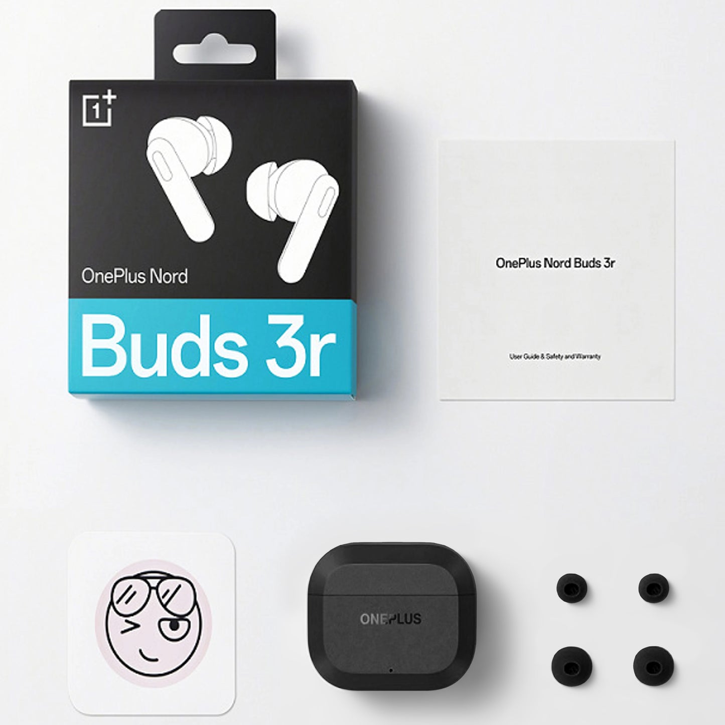 Manos libres Bluetooth OnePlus Nord Buds 3R, TWS, MultiPoint, Negro 5481159039
