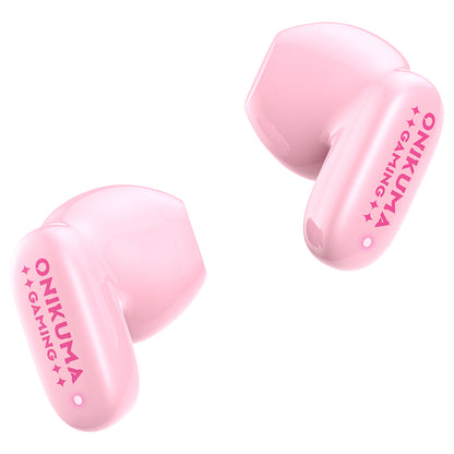 Manos libres Bluetooth Onikuma TX603, TWS, Rosa