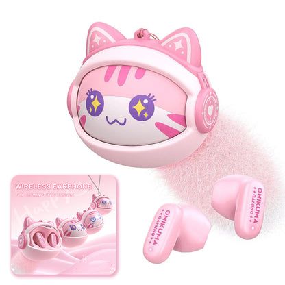 Manos libres Bluetooth Onikuma TX603, TWS, Rosa