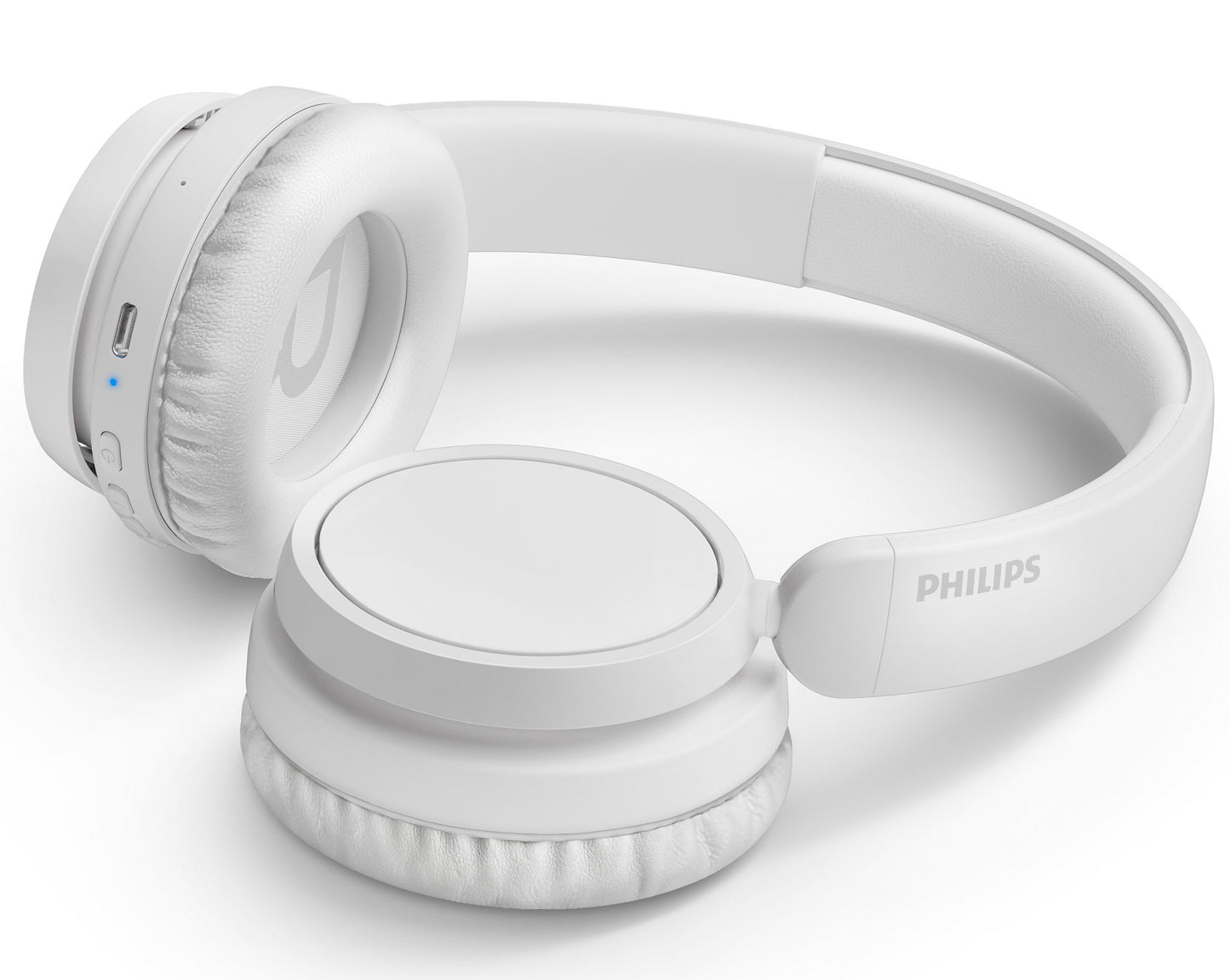Handsfree Bluetooth Philips 5000, A2DP, Blanco TAH5209WT/97