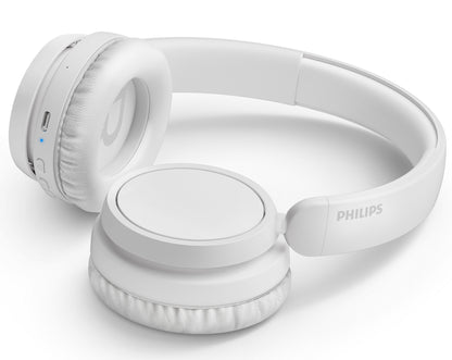 Handsfree Bluetooth Philips 5000, A2DP, Blanco TAH5209WT/97