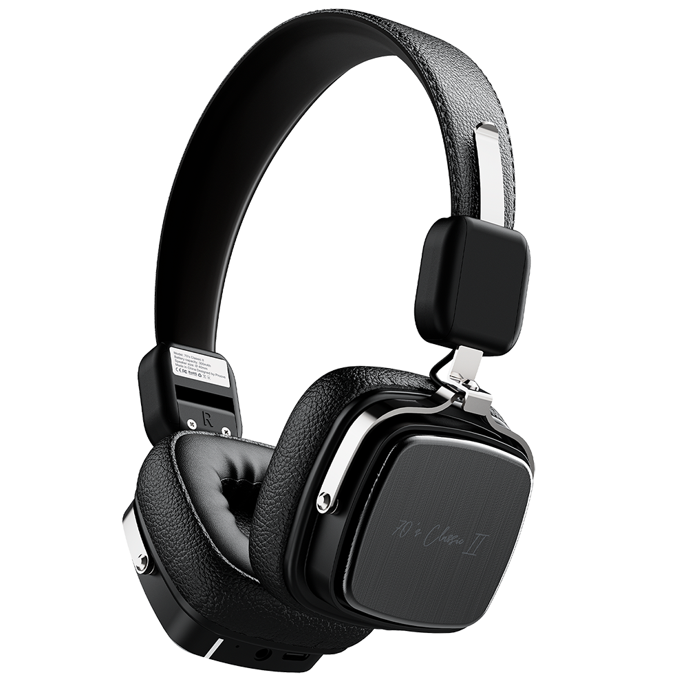 Handsfree Bluetooth Proove 70's Classic II, A2DP, Negro
