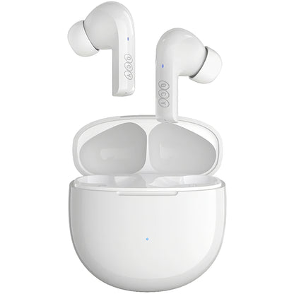 Manos libres Bluetooth QCY T18, TWS, Blanco 