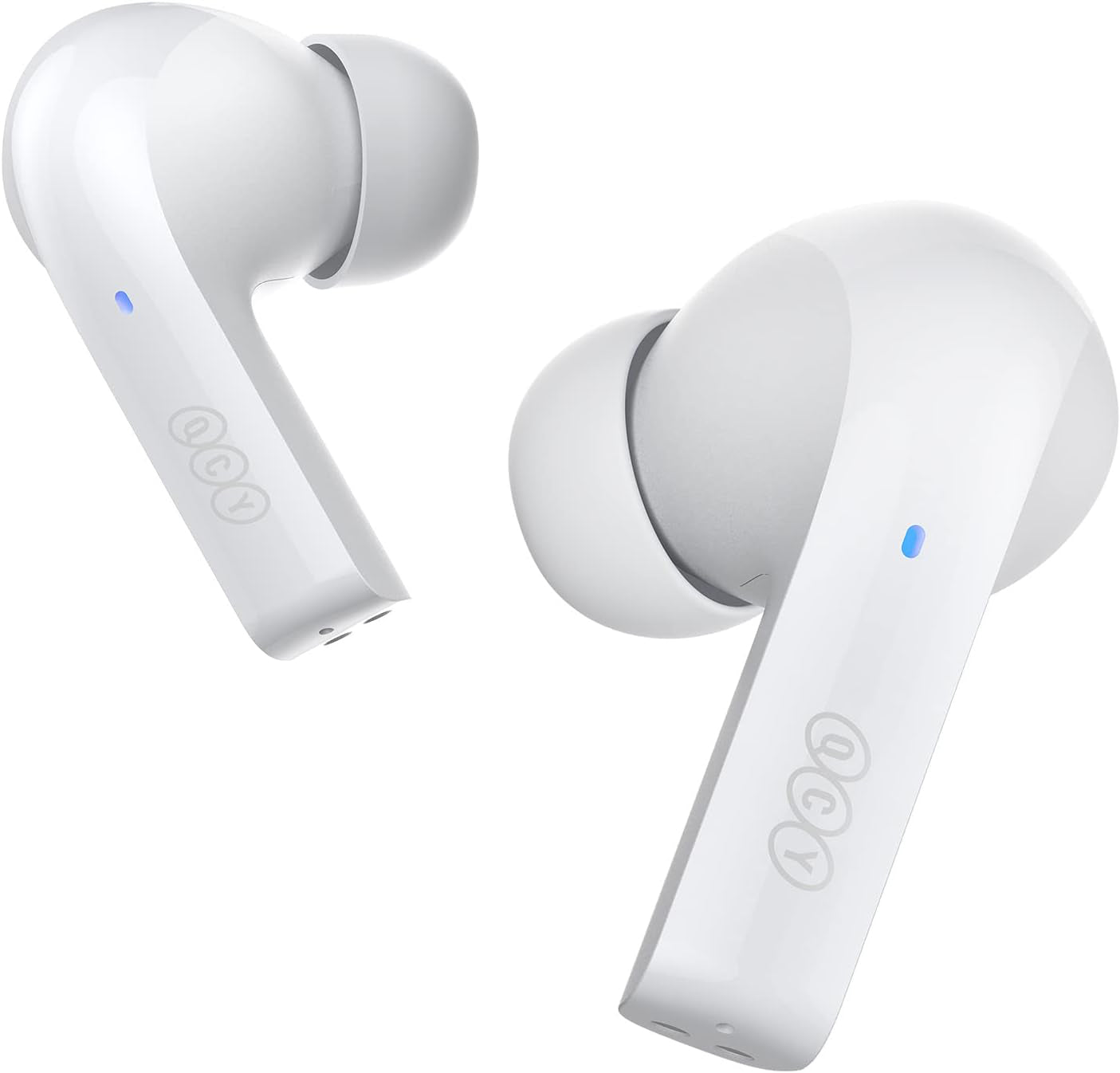 Manos libres Bluetooth QCY T18, TWS, Blanco 