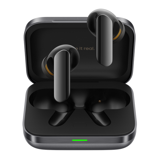 Manos libres Bluetooth Realme Buds Air7 Pro, TWS, ANC, MultiPoint, Gris