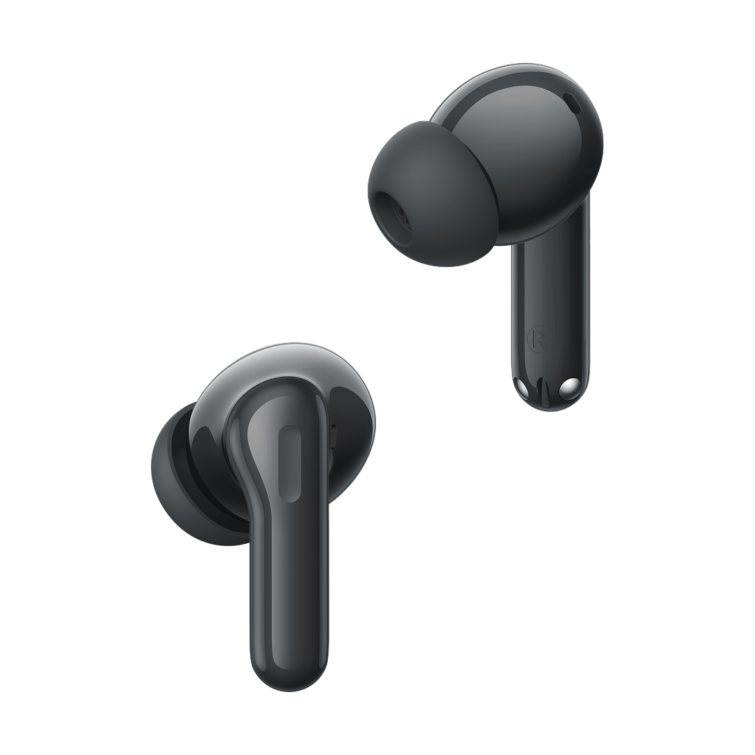 Handsfree Bluetooth Realme Buds T200, TWS, ANC, MultiPoint, Gris