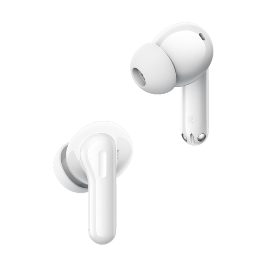 Realme Buds T200 Bluetooth Handsfree, TWS, ANC, MultiPoint, White