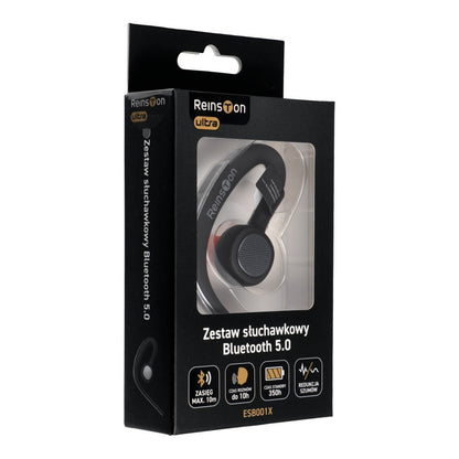 Manos libres Bluetooth Reinston ESB001X, MultiPoint, A2DP, Negro