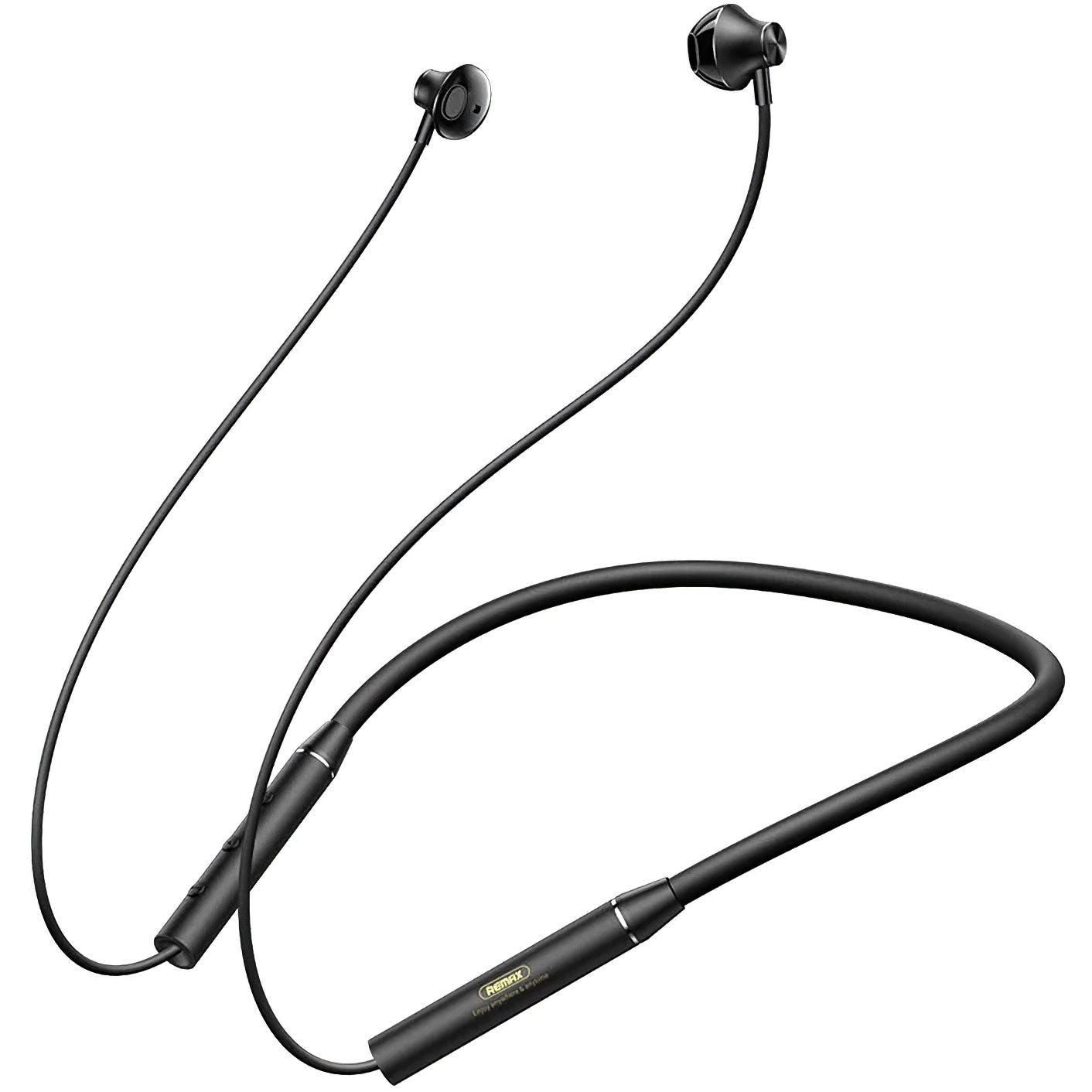 Handsfree Bluetooth Remax RB-S9, A2DP, Negru