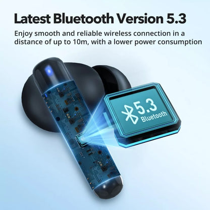 Manos libres Bluetooth TaoTronics TT-BH1120, TWS, Negro