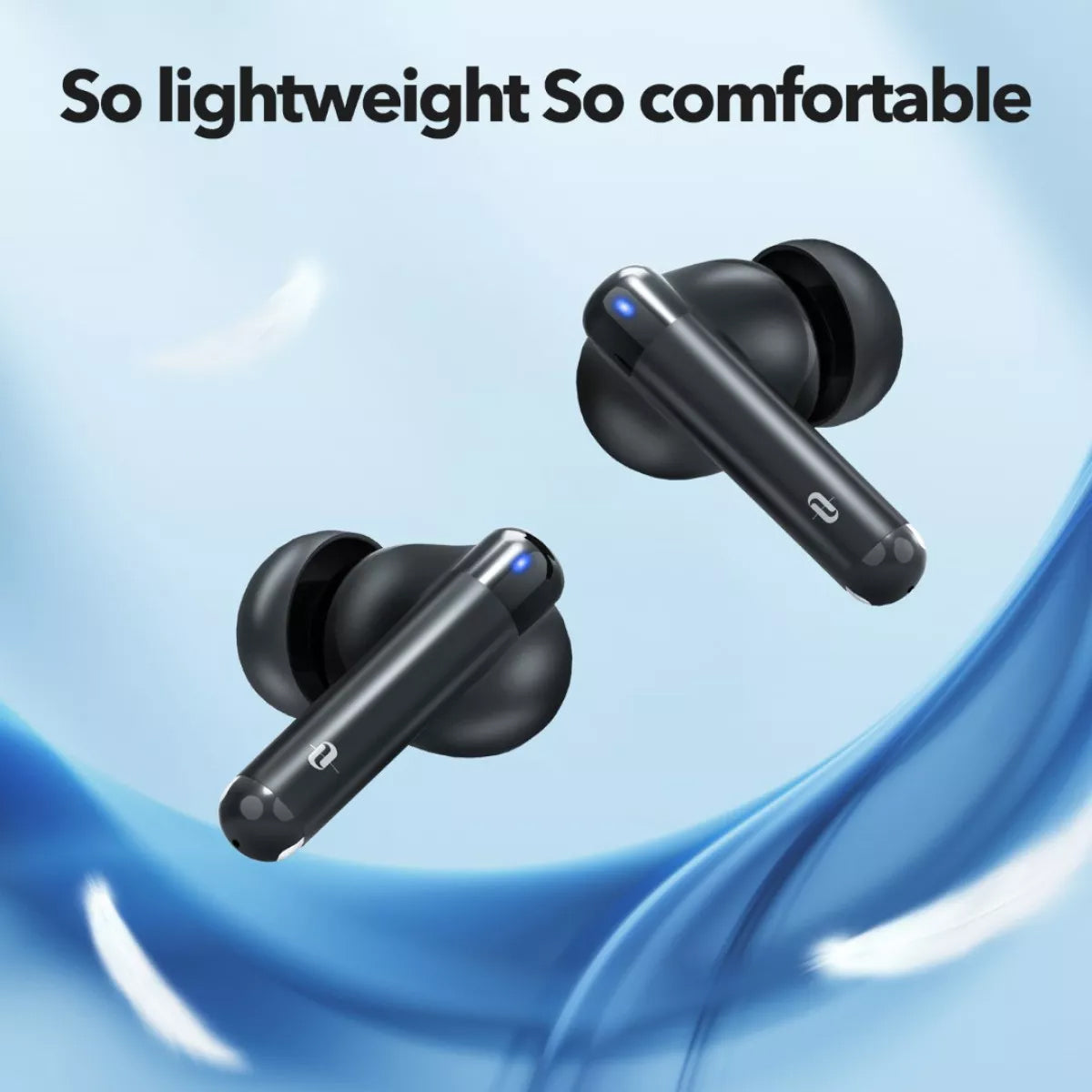 Manos libres Bluetooth TaoTronics TT-BH1120, TWS, Negro